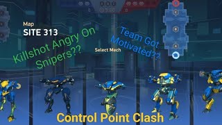 Mech Arena: But Killshot Got Revenge On Snipers | Control Point Clash Gameplay with @Why_are_y0u_reading_this00