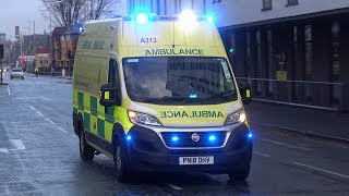 Fiat Ducato - North West Ambulance Service Responding Lights & Siren