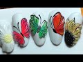 Crystal Butterfly Nail Art|3 D Butterfly Nail|Farfalla in gel 3D| Хрустальная Бабочка. Дизайн ногтей