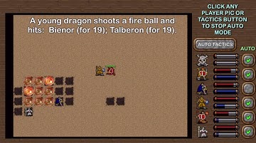 DUNGEONS OF CHAOS - dragon fight