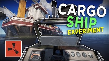 THE CARGO SHIP EXPERIENCE... - Rust Duo Survival #1