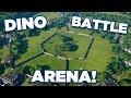 DINOSAUR BATTLE ARENA ALL DINOSAURS!!! - Jurassic World Evolution