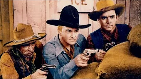 THREE MEN FROM TEXAS - William Boyd, Russell Hayde...