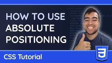 Absolute Positioning - CSS Tutorial
