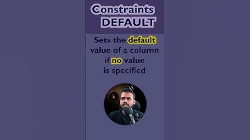 SQL DEFAULT Constraint? SQL For Data analyst #dataanalytics  #sql
