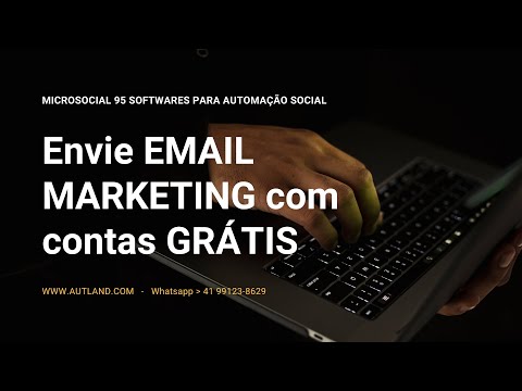 Programa para Email, Marketing, Como fazer Mala Direta, Envio Ilimitado de Emails GRÁTIS