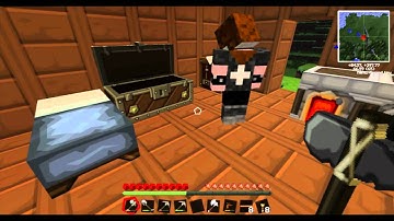 Minecraft - Tekkit - Part 4 - Generating power and macerating ores