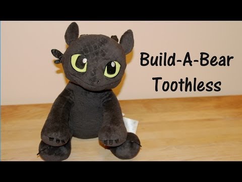 toothless plush build a bear