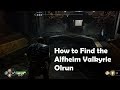 God of war 4 2018 how to find the alfheim valkyrie olrun walkthrough