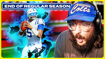 The END of the REGULAR SEASON in Madden 26 Colts Franchise!