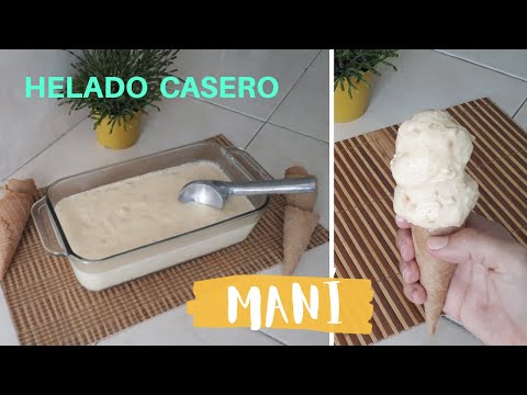 Video: Cómo Hacer Sorbete De Maní Casero