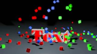 cinema 4d falling cubes template