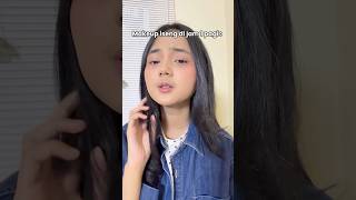 tuhh kan kalau makeup iseng pasti cantik 😂