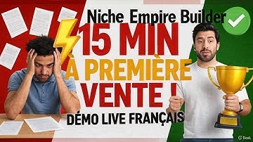 ✅ Crée Ton Premier Produit Qui Encaisse en 15 Min (Démo Live +Tuto en Français) Niche Empire Builder