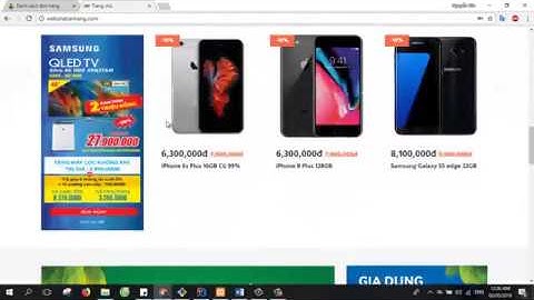 Demo website bán hàng điện thoại di động bằng laravel 5.5 + hướng dẫn sử dụng