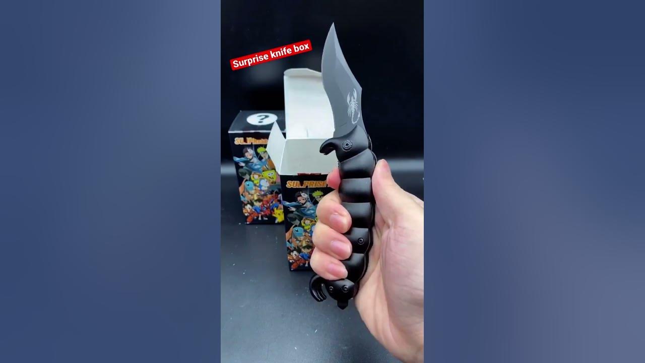 Surprise knife box - YouTube