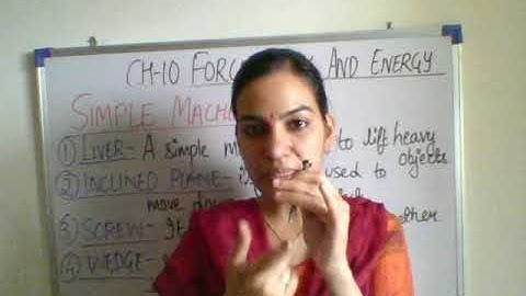 4 Science CH 10 Simple machines