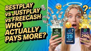 BestPlay vs JustPlay vs Freecash (2026): Which App ACTUALLY Pays More?
