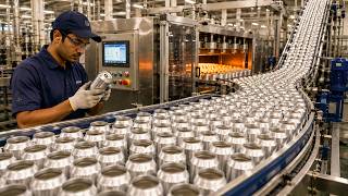 Millions of Aluminum Cans Made Every Day | Inside the Factory