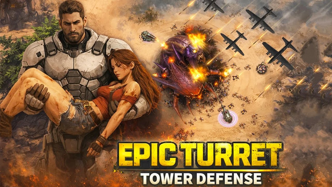 Epic Turret: Tower Defense Gameplay