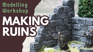 Lets create some Ruins in Modelling workshop for Magazine 2