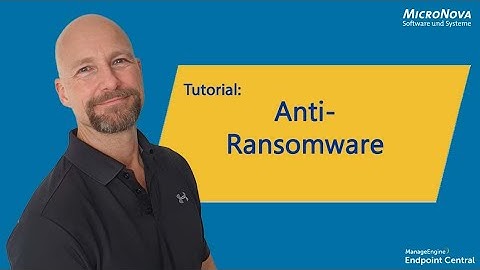 Anti-Ransomware in Endpoint Central