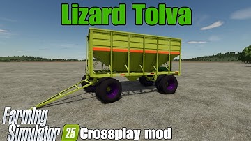 Lizard Tolva 12tt / FS25 crossppaly mod
