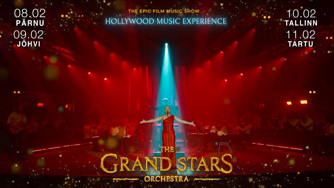 The Grand Stars Orchestra с захватывающим музыкальным шоу ''Hollywood Music Experience''