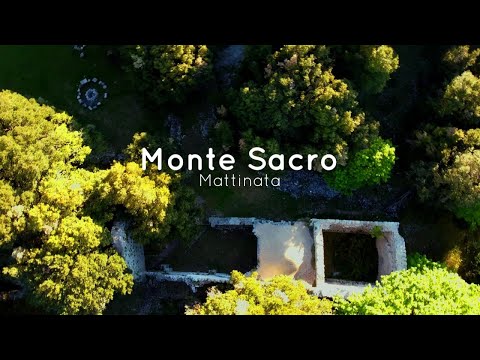 Abbazia della Santissima Trinità-MONTE SACRO-MATTINATA-DJI-CINEMATIC VIDEO-4K