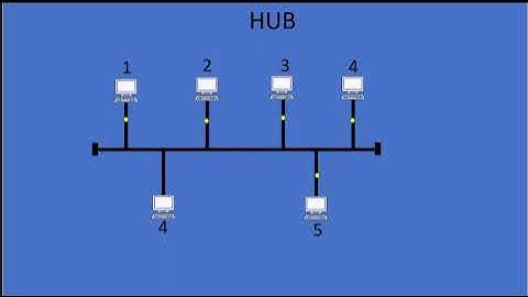 Hub switch router