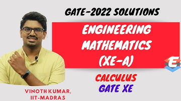 GATE 2022(XE-A): Engineering Mathematics Solutions | Differential Calculus