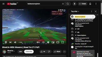 Clipping @BloxdMayhem  (HT2 PvPer) in his stream!