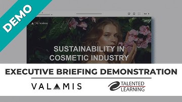 Valamis LXP Executive Briefing Demonstration