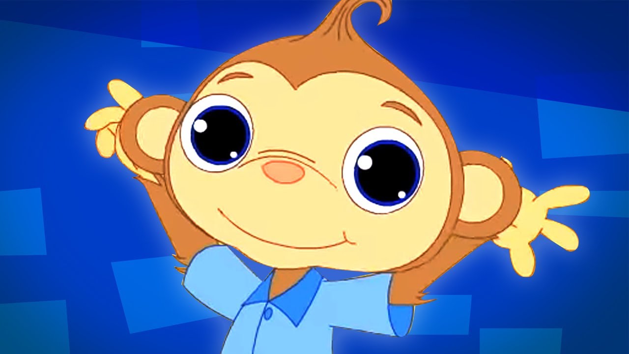 Cinco macaquinhos | Desenhos animado | Educação | Canção infantil | Animação