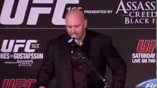 UFC 165: Postfight Press Conference