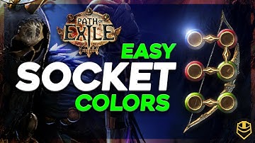 Use this trick to color your sockets in Path of Exile - Chromatic & Jeweller