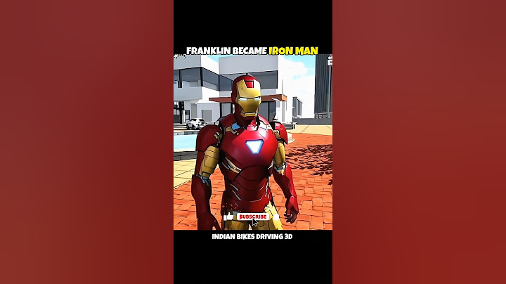 Franklin Became Iron Man 😱 | Indian Bikes Driving 3d Short 🎉 | #shorts #indianbikesdriving3d