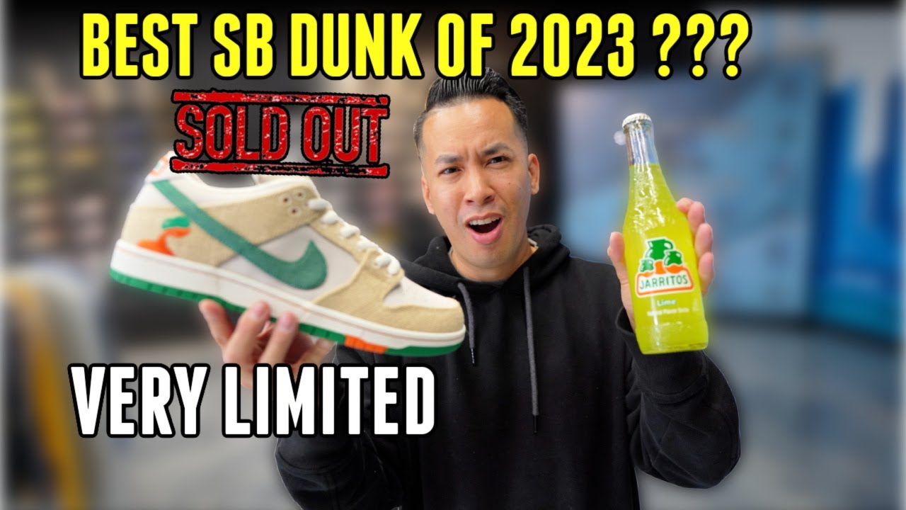Are These Worth The Hype ??? Nike Sb Dunk Low Jarritos Early Look Very  Limited - Youtube