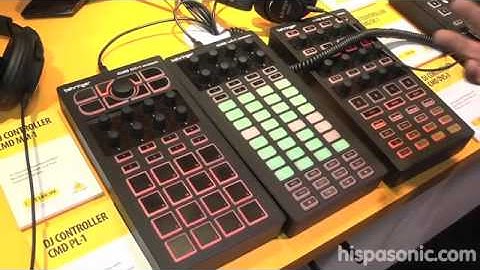 Los nuevos controladores Behringer CMD