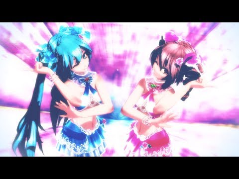 【MMD】Sunny Days! Tda式 テト & ミク ( Tda Teto Miku )