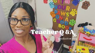 Day in the Life of a Substitute Teacher| 1st Grade Classroom