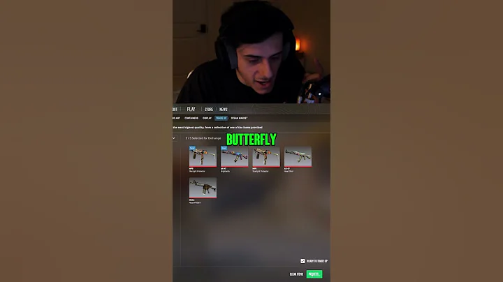 $300 BUTTERFLY EMERALD TRADE UP #arrowcs #counterstrike #counterstrike2 #cs2 #csgo #cs #fyp