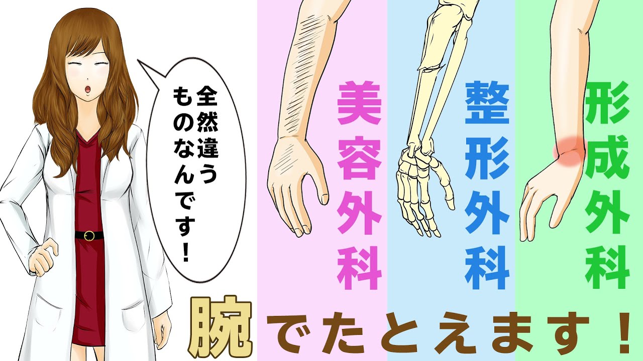 外科 形成 外科 違い