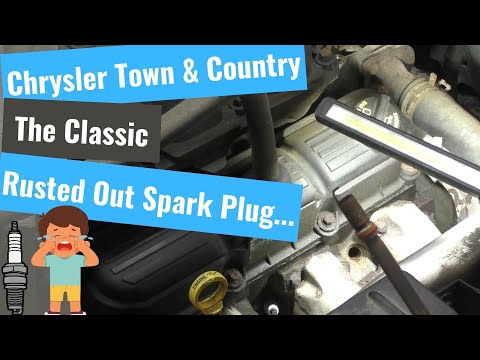 Chrysler Town & Country: Rotted Out Spark Plugs? Chrysler Town & Country: Rotted Out Spark Plugs?