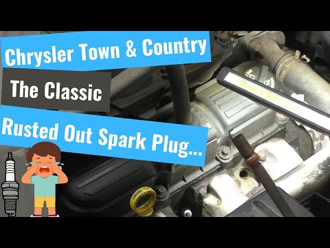 Chrysler Town & Country: Rotted Out Spark Plugs?