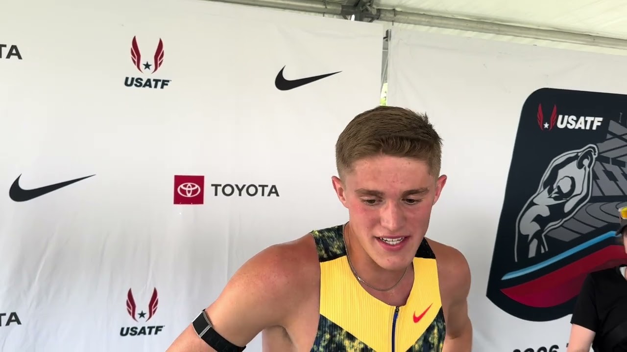Cooper Lutkenhaus says his last three weeks of training have been great