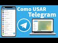 Como USAR Telegram ✅ Mira Estas Funciones de Telegram