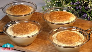 Natillas De La Abuela Receta Tradicional. Cremosas Y Deliciosas Natillas Con El Sabor De Siempre