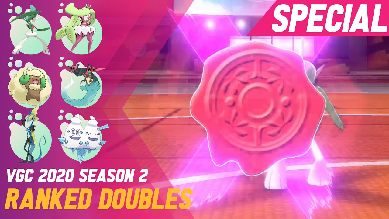 Gallade x Tsareena ACTION! VGC  Ranked doubles - GALLADE IMPRISON + Support Dragapult!