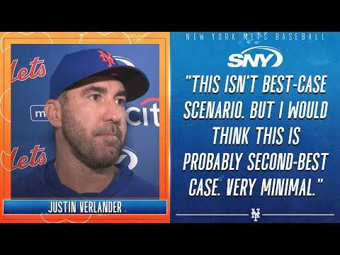 Justin Verlander provides more detail on teres major strain, will continue to throw | Mets | SNY